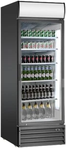 AFE G17 27.5" Single Door/Solid Glass Display Commercial Refrigerator - 17Cu.ft - Picture 1 of 5