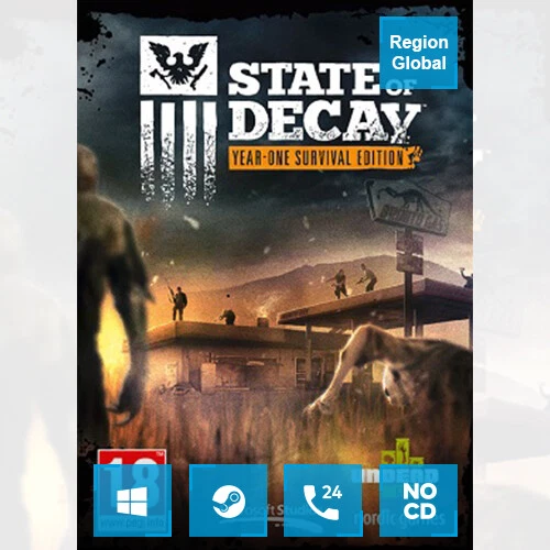 State of Decay Year One Survival Edition for PC Game Steam Key Region Free - Image 1 of 1