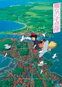 KiKi's Delivery Service Studio Ghibli Película Reimpresión Postar 2da Edición B2 (20x28) - Imagen 1 de 1