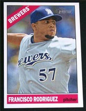 2015 Topps Heritage #51 Francisco Rodriguez - NM-MT