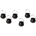  12 Pcs Kettle Candy Cauldrons Small Witch Bucket Trick or Treat Halloween Gift
