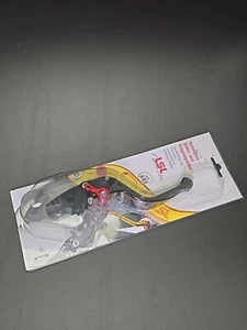 LSL Bremshebel R36, Honda kurz, Schwarz/rot (Stück) - Bild 1 von 2