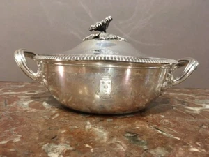 Beautiful Antique French Sterling Silver Vegetable Dish Minerva hallmark 19th C - Picture 1 of 12