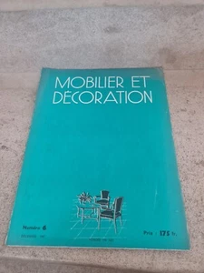 MÖBEL & DEKORATION Nr. 6-12/1947 (Schaufel-Teppich-Art Deco Dänemark-L Gibert..) - Bild 1 von 8