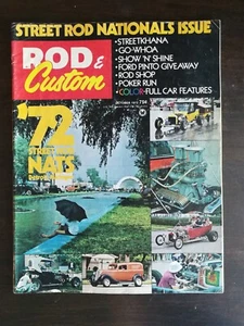 Rod & Custom Magazine October 1972 - Street Rod Nationals Issue Detroit Michigan - Picture 1 of 2