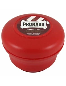Proraso Shaving soap cream Red / White / Green Bowl - 150 ml - Picture 1 of 21