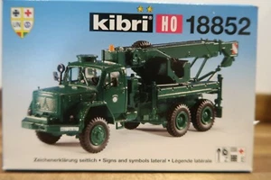 Kibri 18852 1:87/HO Magirus carro gru polizia (BO026-21K3/K) - Foto 1 di 2