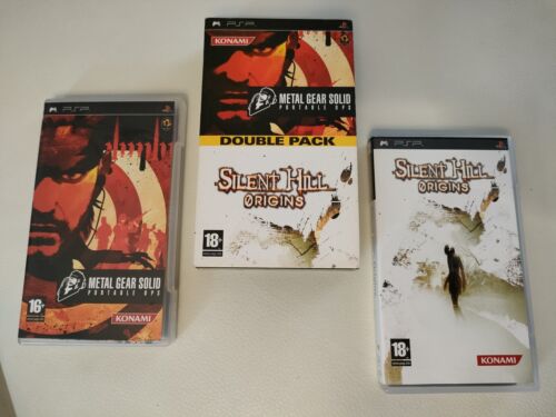 Metal Gear Solid Portable OPS + Silent Hill Origins PSP ed. italiana Double Pack