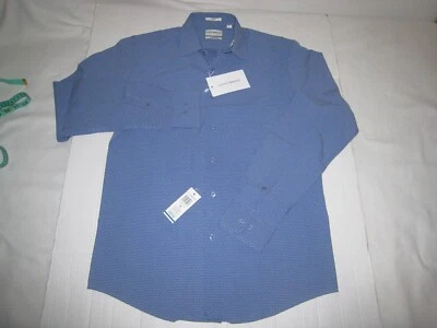Camisa de vestir elástica con botones calce ajustado manga larga Lucky Brand para hombre talla M, L, XL Foto 1 de 4