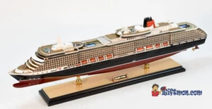 MS QUEEN VICTORIA PASSAGIERSCHIFF 33 ZOLL KOMPLETT GEBAUTES SCHIFFSMODELL MIT STÄNDER - Bild 1 von 12