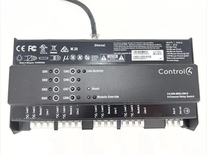 Module commutateur relais 8 canaux Control4 Control 4 C4-DIN-8RELSW-E - Photo 1/3