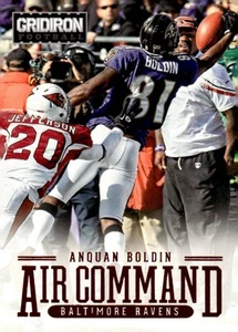 2012 Panini Gridiron #22 Anquan Boldin Air Command - Foto 1 di 2