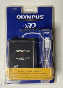 LEGGI Olympus XD Picture Card Smart Media Lettore USB Scrittore MAUSB-10 NOS Sigillato - Foto 1 di 11