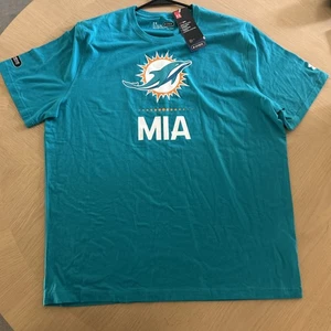 Miami Dolphins T-Shirt Mens XL Loose Under Armour NFL Combine Authentic Heatgear - Picture 1 of 11