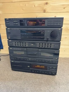 Vintage JVC CA-E33L Hi-Fi CD Cassette Tape Radio Tuner Amplifier Equalizer - Picture 1 of 9