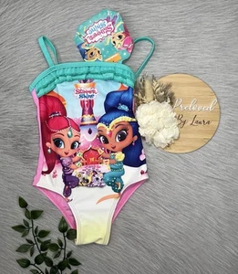 Nickleodeon Girls Shimmer & Shine Swimsuit Swim Costume Bather 2-3 Years BNWT - Picture 1 of 2