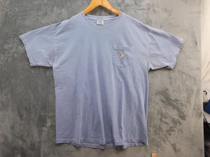 Barstool Outdoors Shirt Mens XL Blue Comfort Colors Pocket Duck Hunting Mallard - Picture 1 of 12