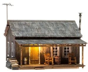 Woodland Scenics BR5065 Rustic Cabin HO scale | "built & ready" 5065 | $5 Offer - Bild 1 von 8