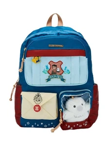 Harry Potter Hogwarts Multi-Pocket Backpack With Hedwig Plush Exclusive - Bild 1 von 2
