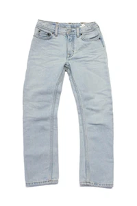 Bla Konst Girls Cotton Denim Five Pocket Button Close Skinny Jeans Blue Size 4-6 - Picture 1 of 6