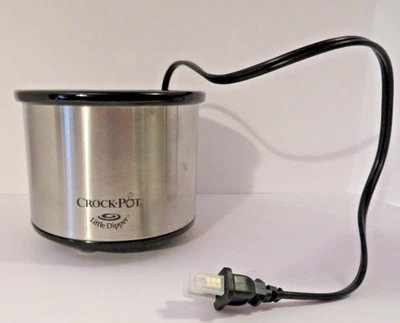 Crock горшок медленнее плита маленькая модель SCR-25-SC 2 1/2 дюйма глубиной X 4 дюйма шириной новый - Изображение 1 из 4