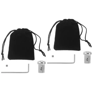  2 Sets Stimmgabelfüße Meditation Stimmgabelfüße Stimmgabelteil Universal - Bild 1 von 12