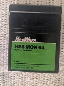 HES MON 64 ML monitor/mini-assembler by T. Peterson Commodore 64 Cartridge Port - Picture 1 of 4