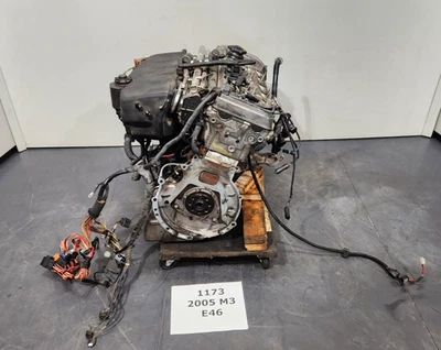 ✅ 01-06 OEM BMW E46 M3 S54 3.2L Motor Conjunto Bloque Largo 326S4 90k Foto 1 de 4