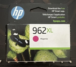 HP 962XL Magenta Ink Cartridge Genuine OEM Original Authentic *NEW* Sealed 2026 - Photo 1/5