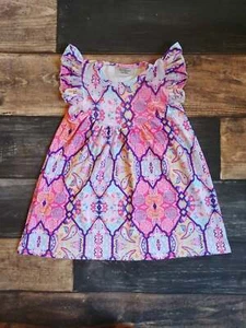 Pink Paisley Milk Silk Pearl Dress - Picture 1 of 1