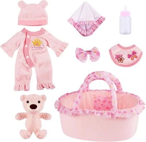BABESIDE 8 Pcs Reborn Baby Doll Clothes Set for 8-10-12 Inch Dolls, Baby... - Picture 1 of 7
