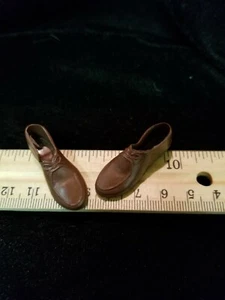 Zapatos marrones vintage de Barbie Beau, Ken & Friends OSS/COMO NUEVOS #K32 - Imagen 1 de 1