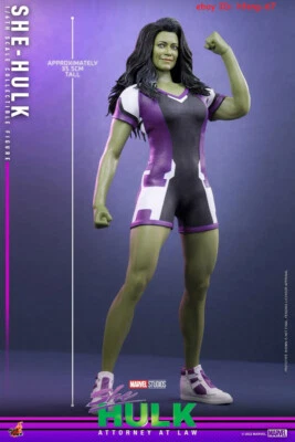 Hot Toys TMS093 Attorney At Law She-Hulk 1/6 Action Figure Collection In Stock - Image 1 of 4