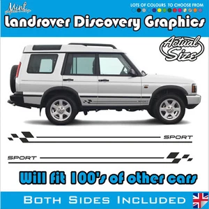 Landrover Discovery 4x4 Off Road Seitenstreifen Aufkleber Sticker Grafik 002 - Bild 1 von 5