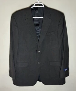 CHAQUETA ABRIGO DEPORTIVO STAFFORD HOPSACK CARBÓN 46L BLAZER METAL BOTONES PELTRE NUEVO CON ETIQUETAS - Imagen 1 de 9