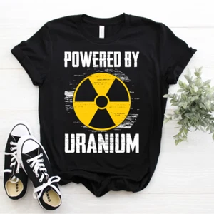 Maglietta Nuclear Engineering Power by Uranium Physics Energy Science taglia S-5xl - Foto 1 di 4
