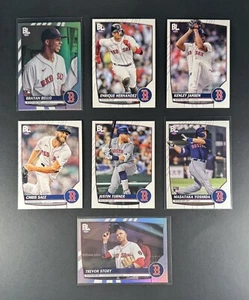 2023 Topps Big League 🔵🔴 JUEGO DE EQUIPO DE 7 CARTAS RED SOX incluye lámina arco iris + radiocontrol - Imagen 1 de 9