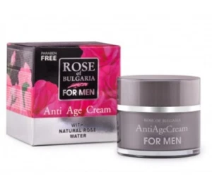 BioFresh ROSE of Bulgaria for Men, Anti Age Cream with natural Rose water 50 ml - Picture 1 of 2