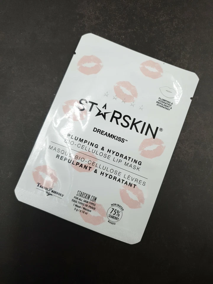 Starskin Dreamkiss Plumping & Hydrating Bio Cellulose Lip Mask 5g - Image 1 of 1