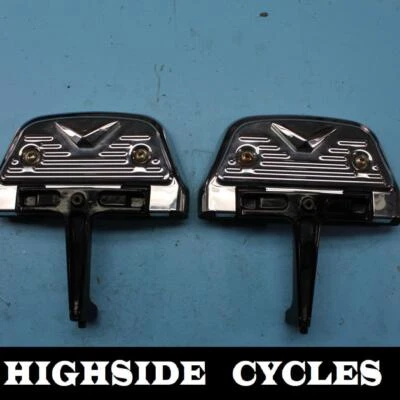 1423 09 HARLEY-DAVIDSON STREET GLIDE PASSENGER FOOTREST FOOTBOARD FOOT FLOOR - Image 1 of 4