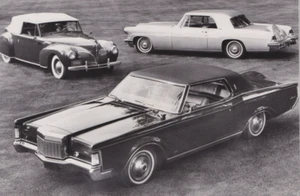 1966 Press Photo 1939 Lincoln Continental Mark I, 1955, 1966 Lincoln Continental - Bild 1 von 2