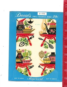 Adesivo ad acqua decoratore Meyercord vintage x149-a - Foto 1 di 1