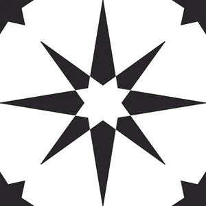 FP2948 Altair Peel & Stick Floor Tiles, Black - Picture 1 of 1