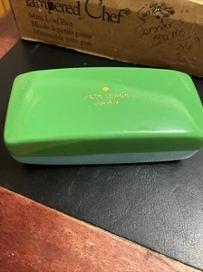 NEW Kate Spade Sunglass Hard Case and Cleaning Cloth, Green & Blue - Picture 1 of 4