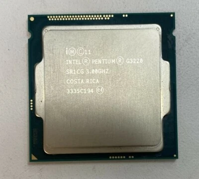 Procesador Intel Pentium G3220 3,00 GHz de doble núcleo FCLGA1150 Socket CPU Foto 1 de 3