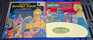 Sesame Street The Muppet Alphabet Album 1971 LP Record Special 2 LP GOLD! LOT - Picture 1 of 15