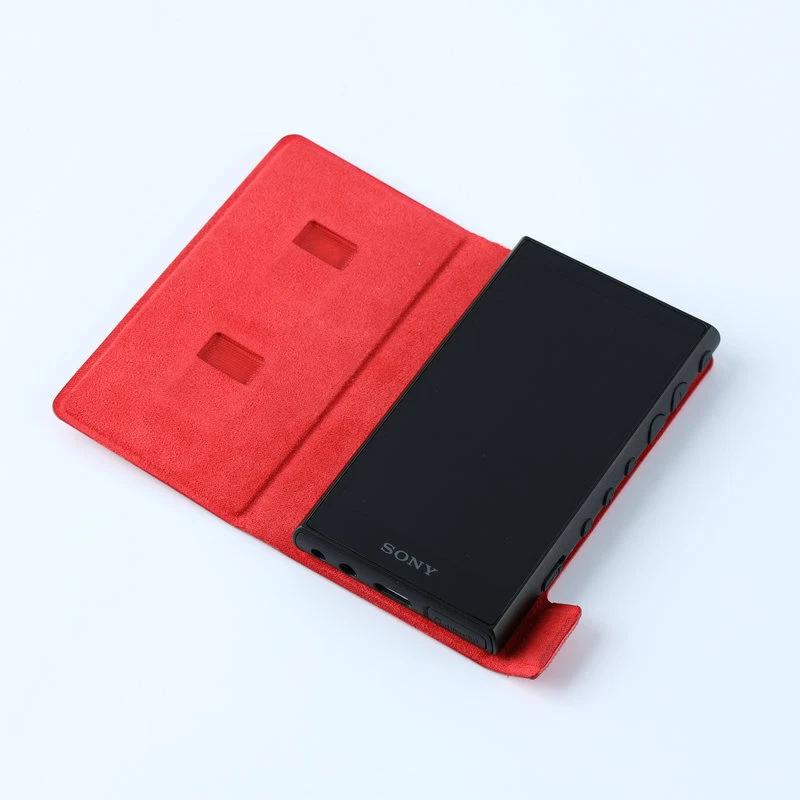 Leather flip Cover Case For Sony Walkman A45 A55 A105 A105HN - Изображение 1 из 4