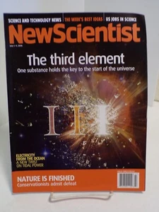 New Scientist Magazine July 5-11th, 2008, The Third element - 091224JENON-52 - Imagen 1 de 1