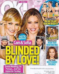 OK! Magazin 19. Januar 2015 Cameron Diaz Sofia Vergara Christina Aguilera - Bild 1 von 5