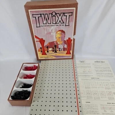 3M Bookshelf Game Twixt The Ingenious Strategy Game for Two Vintage 1962 - Image 1 of 4